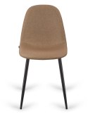 Krzesło tapicerowane GIULIA LATTE FABRIC Lugano