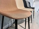 Krzesło tapicerowane GIULIA LATTE FABRIC Lugano