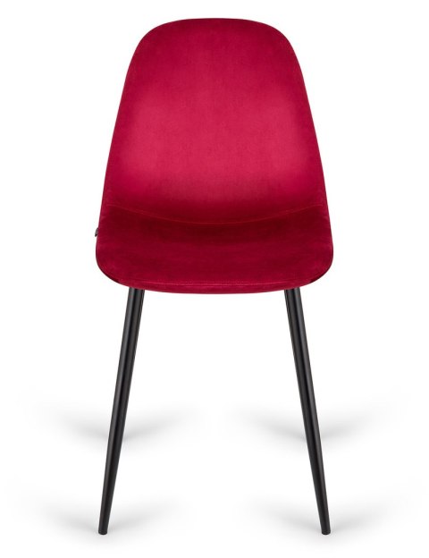 Krzesło tapicerowane GIULIA VELVET BURGUNDY II GATUNEK Lugano Krzesło tapicerowane GIULIA VELVET BURGUNDY II GATUNEK Lugano