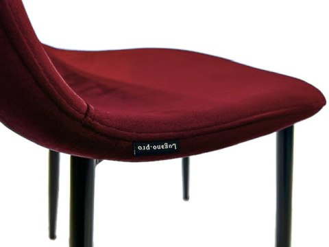 Krzesło tapicerowane GIULIA VELVET BURGUNDY II GATUNEK Lugano Krzesło tapicerowane GIULIA VELVET BURGUNDY II GATUNEK Lugano