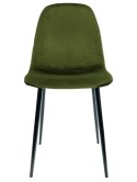Krzesło tapicerowane GIULIA VELVET KHAKI Lugano