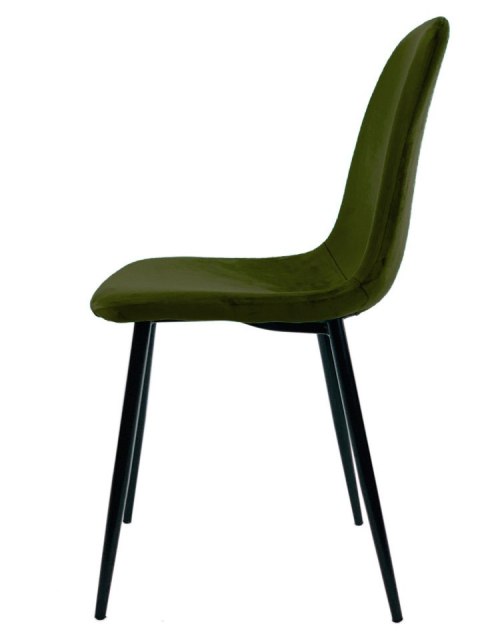 Krzesło tapicerowane GIULIA VELVET KHAKI Lugano Krzesło tapicerowane GIULIA VELVET KHAKI Lugano
