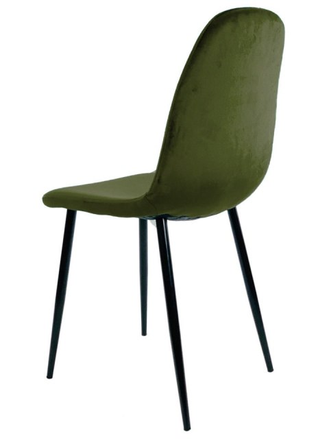 Krzesło tapicerowane GIULIA VELVET KHAKI Lugano Krzesło tapicerowane GIULIA VELVET KHAKI Lugano
