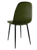 Krzesło tapicerowane GIULIA VELVET KHAKI Lugano