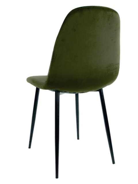 Krzesło tapicerowane GIULIA VELVET KHAKI Lugano Krzesło tapicerowane GIULIA VELVET KHAKI Lugano
