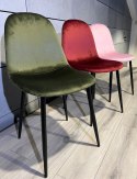 Krzesło tapicerowane GIULIA VELVET KHAKI Lugano