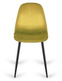 Krzesło tapicerowane GIULIA VELVET OLIVE Lugano