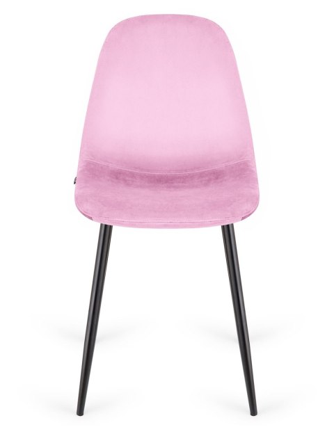 Krzesło tapicerowane GIULIA VELVET PINK Lugano Krzesło tapicerowane GIULIA VELVET PINK Lugano
