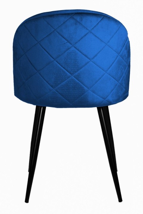 Krzesło tapicerowane GLORIA BLUE VELVET Lugano Krzesło tapicerowane GLORIA BLUE VELVET Lugano