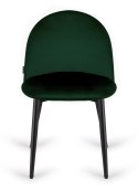 Krzesło tapicerowane GLORIA GREEN FOREST VELVET Lugano
