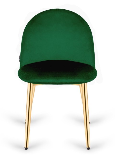 Krzesło tapicerowane GLORIA GREEN VELVET GOLD Lugano Krzesło tapicerowane GLORIA GREEN VELVET GOLD Lugano