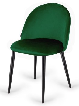 Krzesło tapicerowane GLORIA GREEN VELVET Lugano