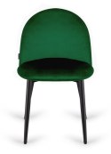 Krzesło tapicerowane GLORIA GREEN VELVET Lugano