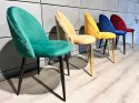Krzesło tapicerowane GLORIA GREEN VELVET Lugano