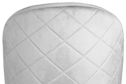 Krzesło tapicerowane GLORIA GREY VELVET II gatunek Lugano Krzesło tapicerowane GLORIA GREY VELVET II gatunek Lugano