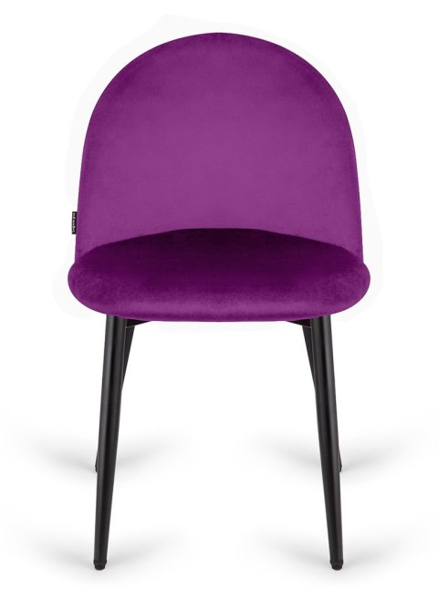 Krzesło tapicerowane GLORIA PURPLE VELVET Lugano Krzesło tapicerowane GLORIA PURPLE VELVET Lugano