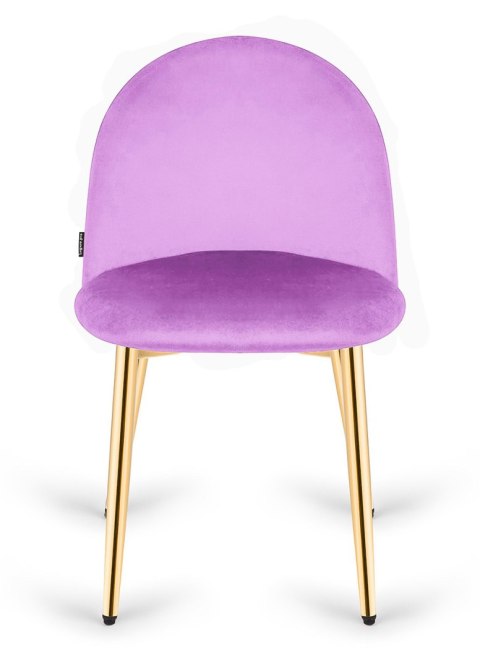 Krzesło tapicerowane GLORIA VIOLET VELVET GOLD Lugano Krzesło tapicerowane GLORIA VIOLET VELVET GOLD Lugano