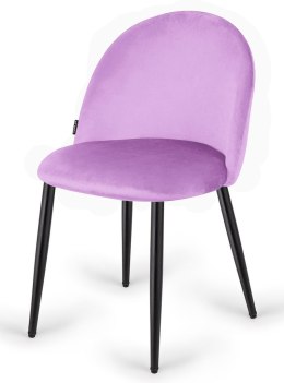 Krzesło tapicerowane GLORIA VIOLET VELVET Lugano