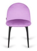Krzesło tapicerowane GLORIA VIOLET VELVET Lugano