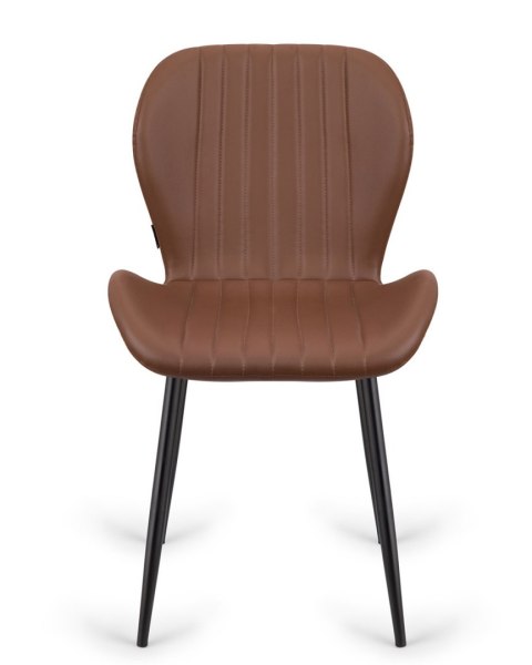 Krzesło tapicerowane MONTI BROWN PU II gatunek Lugano Krzesło tapicerowane MONTI BROWN PU II gatunek Lugano