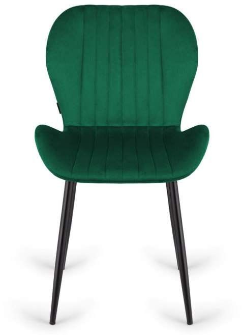 Krzesło tapicerowane MONTI VELVET GREEN Lugano Krzesło tapicerowane MONTI VELVET GREEN Lugano