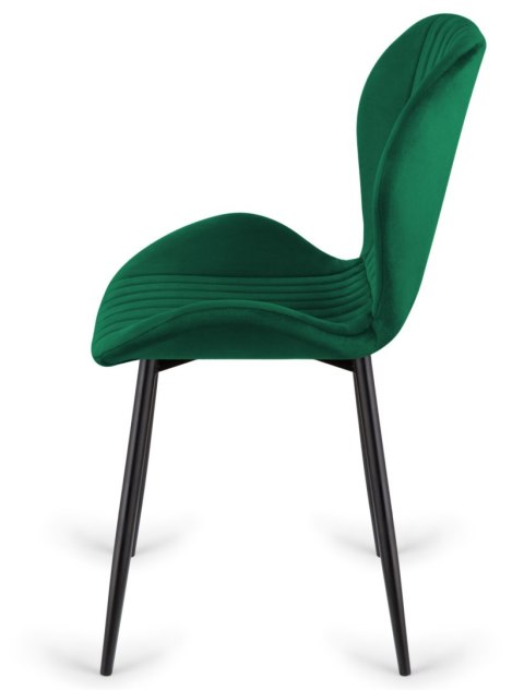 Krzesło tapicerowane MONTI VELVET GREEN Lugano Krzesło tapicerowane MONTI VELVET GREEN Lugano