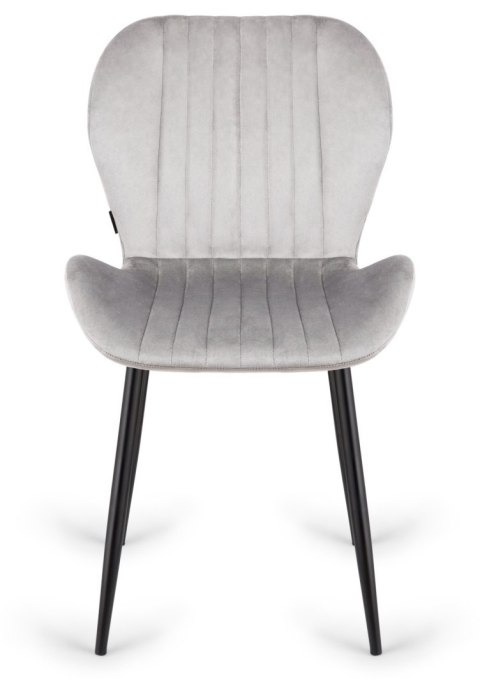 Krzesło tapicerowane MONTI VELVET GREY Lugano Krzesło tapicerowane MONTI VELVET GREY Lugano