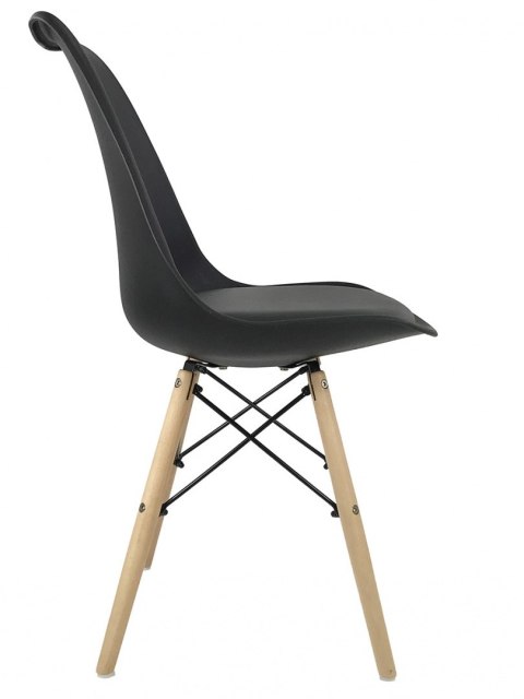 Krzesło TOSCANA BLACK PU Lugano Krzesło TOSCANA BLACK PU Lugano