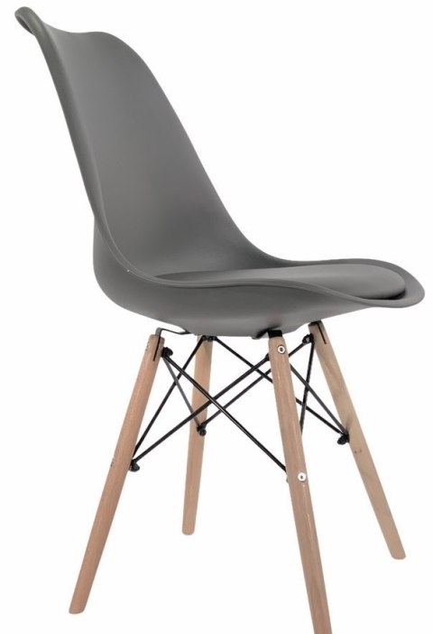 Krzesło TOSCANA DARK GREY PU Lugano Krzesło TOSCANA DARK GREY PU Lugano