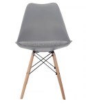 Krzesło TOSCANA LIGHT GREY - Grey Fabric II Lugano