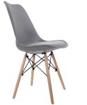 Krzesło TOSCANA LIGHT GREY - Grey Fabric II Lugano