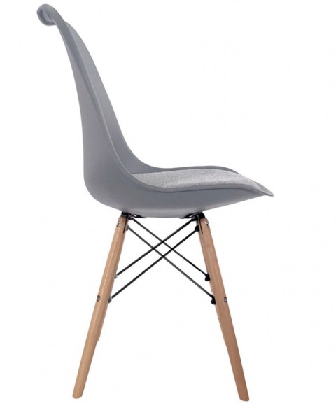 Krzesło TOSCANA LIGHT GREY - Grey Fabric II Lugano Krzesło TOSCANA LIGHT GREY - Grey Fabric II Lugano