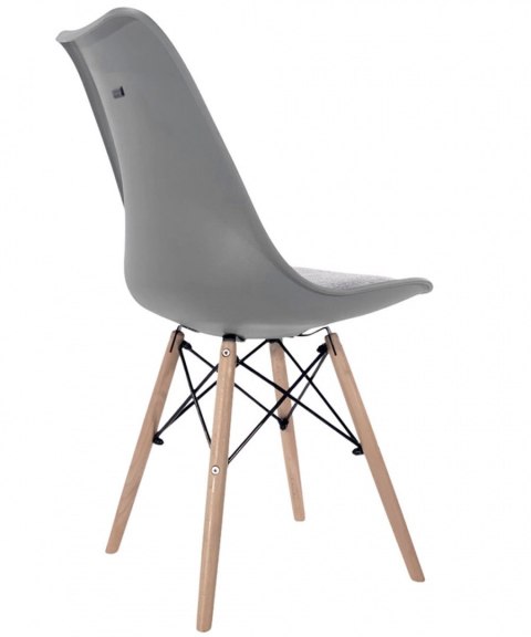 Krzesło TOSCANA LIGHT GREY - Grey Fabric II Lugano Krzesło TOSCANA LIGHT GREY - Grey Fabric II Lugano