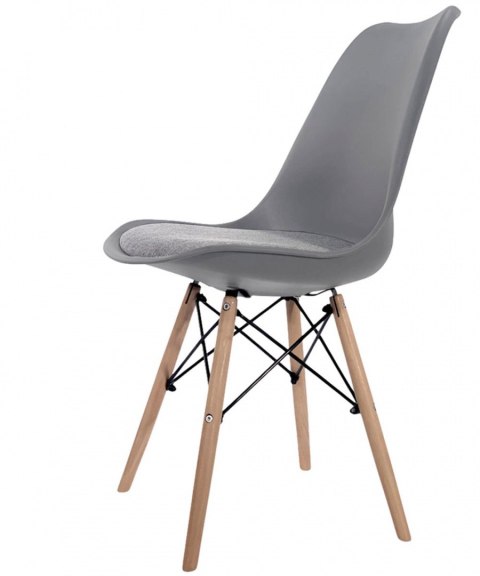 Krzesło TOSCANA LIGHT GREY - Grey Fabric II Lugano Krzesło TOSCANA LIGHT GREY - Grey Fabric II Lugano