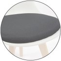 Krzesło TOSCANA LIGHT GREY - Grey Fabric II Lugano