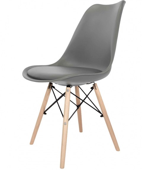 Krzesło TOSCANA LIGHT GREY PU Lugano Krzesło TOSCANA LIGHT GREY PU Lugano