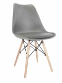 Krzesło TOSCANA LIGHT GREY PU Lugano