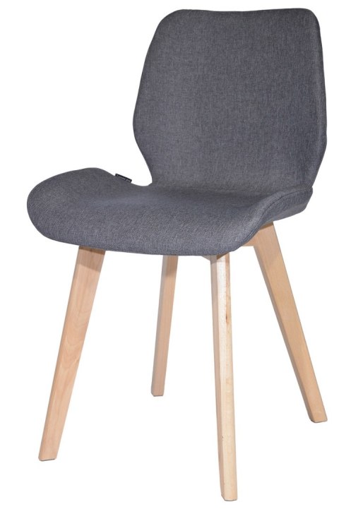 Krzesło tapicerowane SOPHIA FABRIC GREY II GATUNEK Lugano Krzesło tapicerowane SOPHIA FABRIC GREY II GATUNEK Lugano