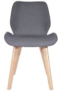 Krzesło tapicerowane SOPHIA FABRIC GREY II GATUNEK Lugano