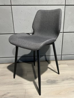 Krzesło tapicerowane SOPHIA FABRIC GREY SMOKE Lugano