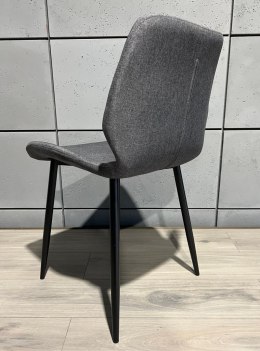 Krzesło tapicerowane SOPHIA FABRIC GREY SMOKE Lugano