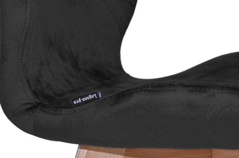 Krzesło tapicerowane SOPHIA VELVET BLACK II GATUNEK Lugano Krzesło tapicerowane SOPHIA VELVET BLACK II GATUNEK Lugano