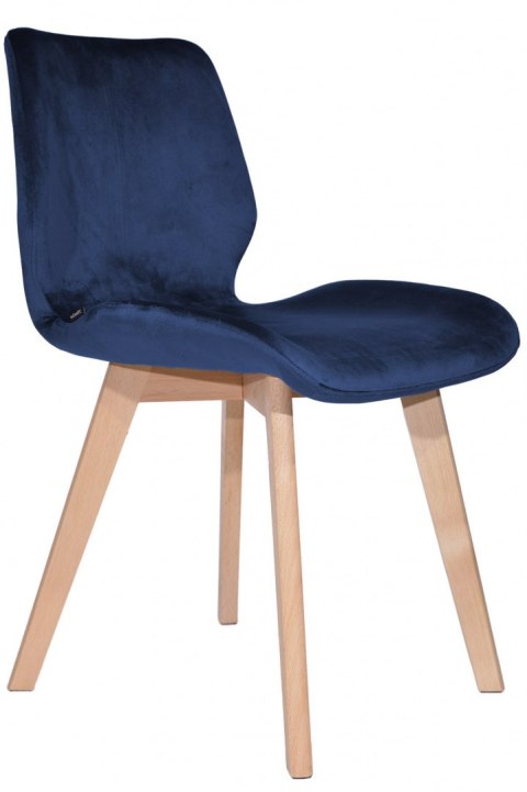 Krzesło tapicerowane SOPHIA VELVET BLUE II gatunek Lugano Krzesło tapicerowane SOPHIA VELVET BLUE II gatunek Lugano