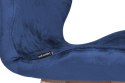 Krzesło tapicerowane SOPHIA VELVET BLUE II gatunek Lugano