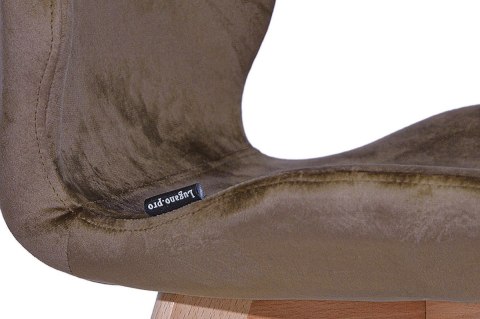 Krzesło tapicerowane SOPHIA VELVET BROWN Lugano Krzesło tapicerowane SOPHIA VELVET BROWN Lugano