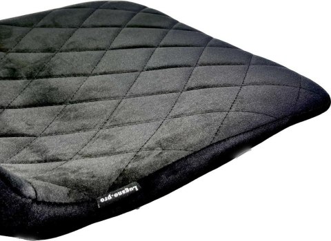 Krzesło tapicerowane SORANO VELVET BLACK II GATUNEK Lugano Krzesło tapicerowane SORANO VELVET BLACK II GATUNEK Lugano