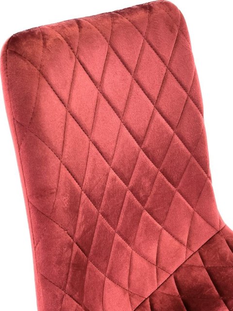 Krzesło tapicerowane SORANO VELVET BURGUNDY Lugano Krzesło tapicerowane SORANO VELVET BURGUNDY Lugano