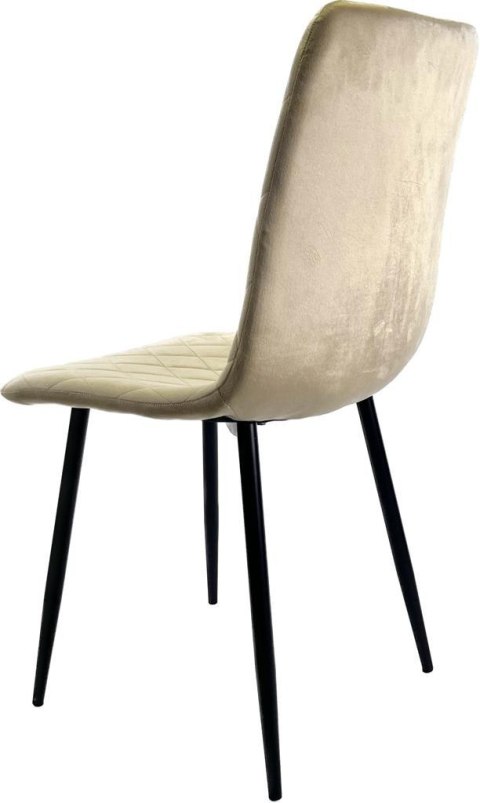 Krzesło tapicerowane SORANO VELVET CREAM Lugano Krzesło tapicerowane SORANO VELVET CREAM Lugano