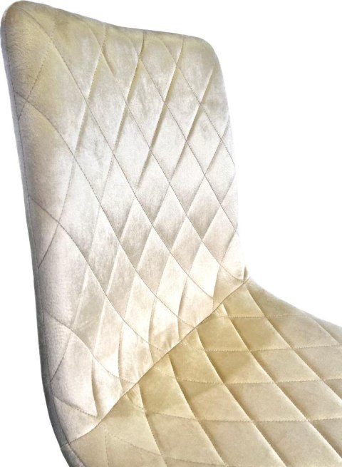 Krzesło tapicerowane SORANO VELVET CREAM Lugano Krzesło tapicerowane SORANO VELVET CREAM Lugano