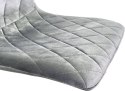 Krzesło tapicerowane SORANO VELVET DARK GREY II GATUNEK Lugano